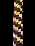 4"(10cm) 2-strings Artisan Handwoven Helix Spiral Paracord Collectors Item
